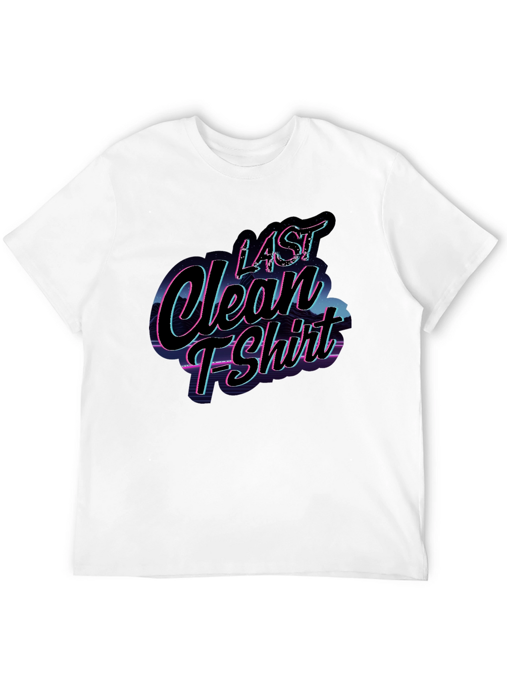 Last Clean T-Shirt Retro Graphic Tee