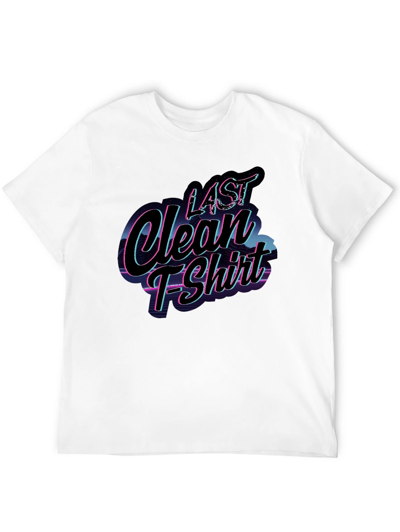 Last Clean T-Shirt Retro Graphic Tee