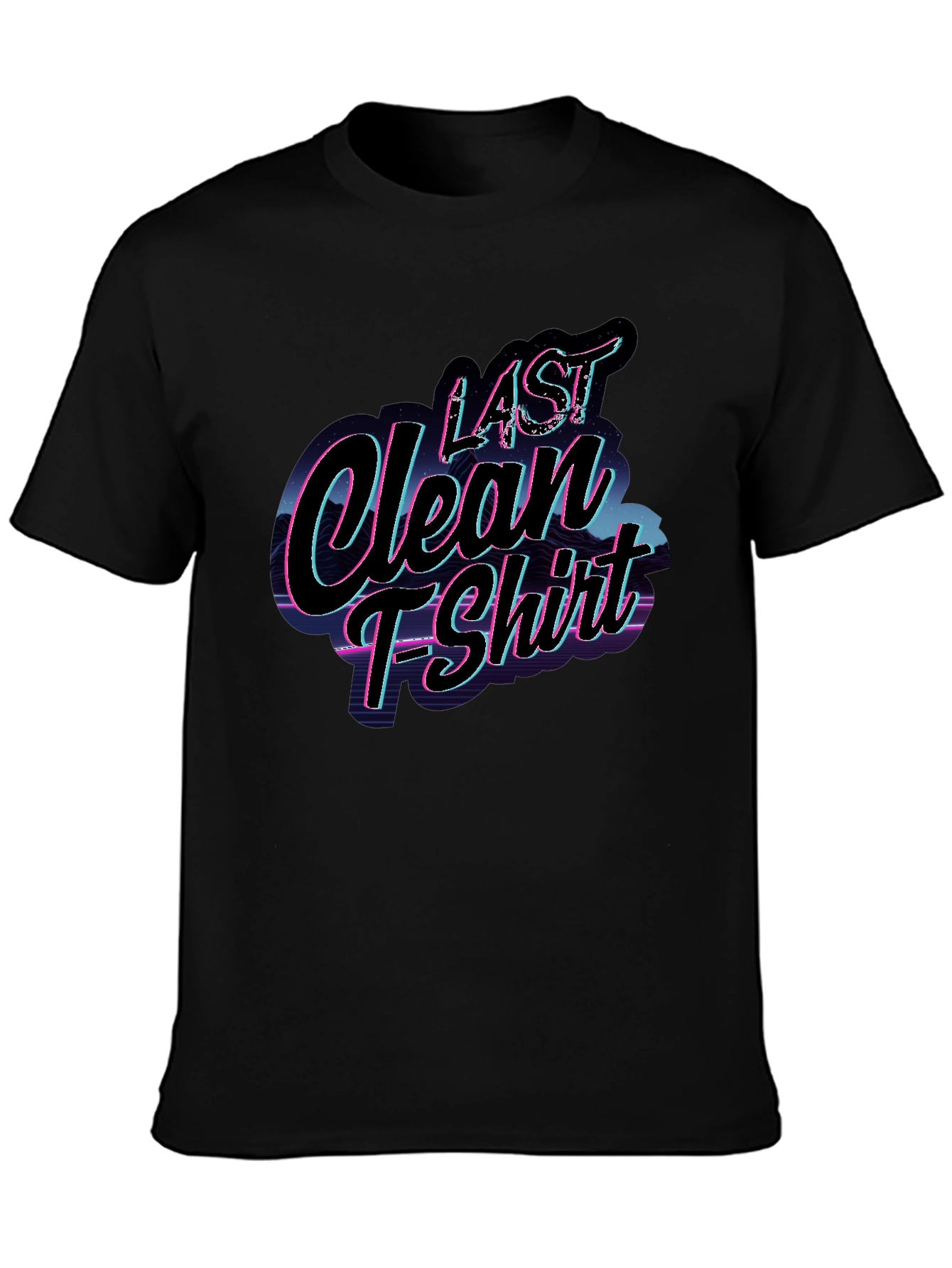 Last Clean T-Shirt Retro Graphic Tee