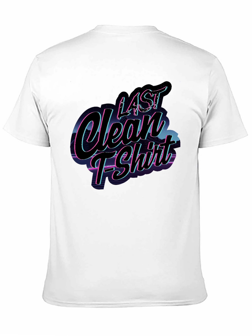 Last Clean T-Shirt Retro Graphic Tee
