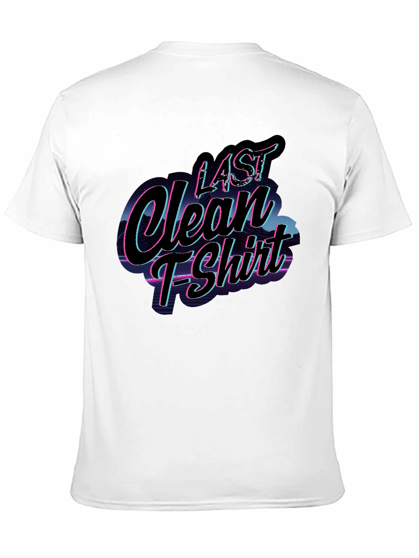 Last Clean T-Shirt Retro Graphic Tee