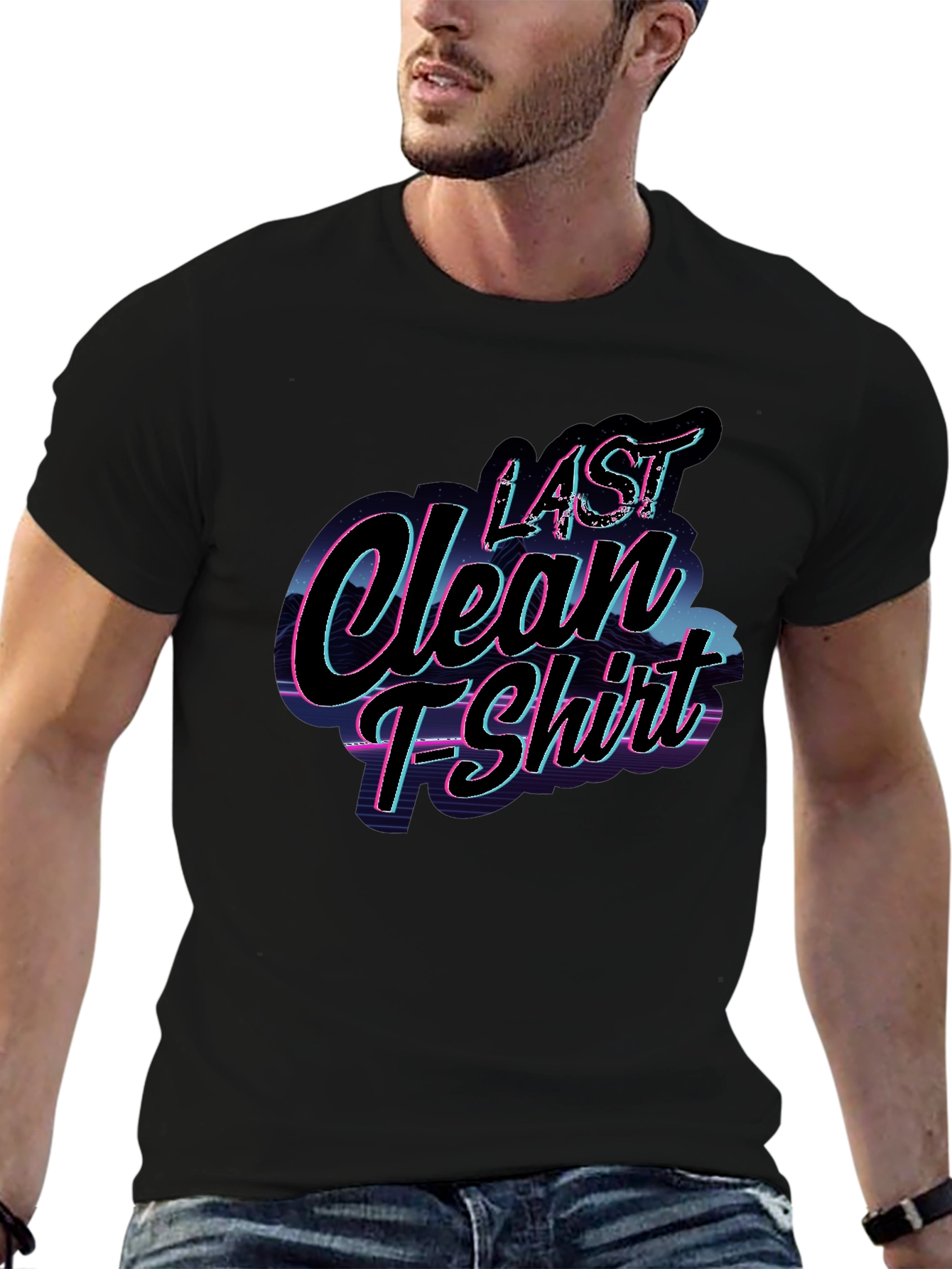 Last Clean T-Shirt Retro Graphic Tee