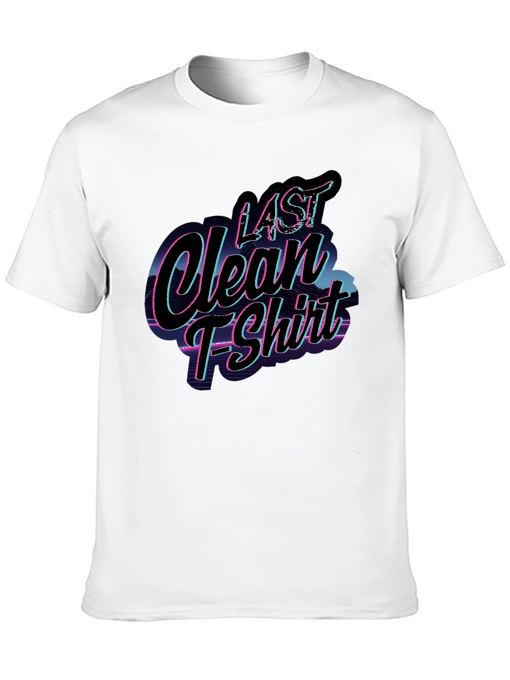 Last Clean T-Shirt Retro Graphic Tee