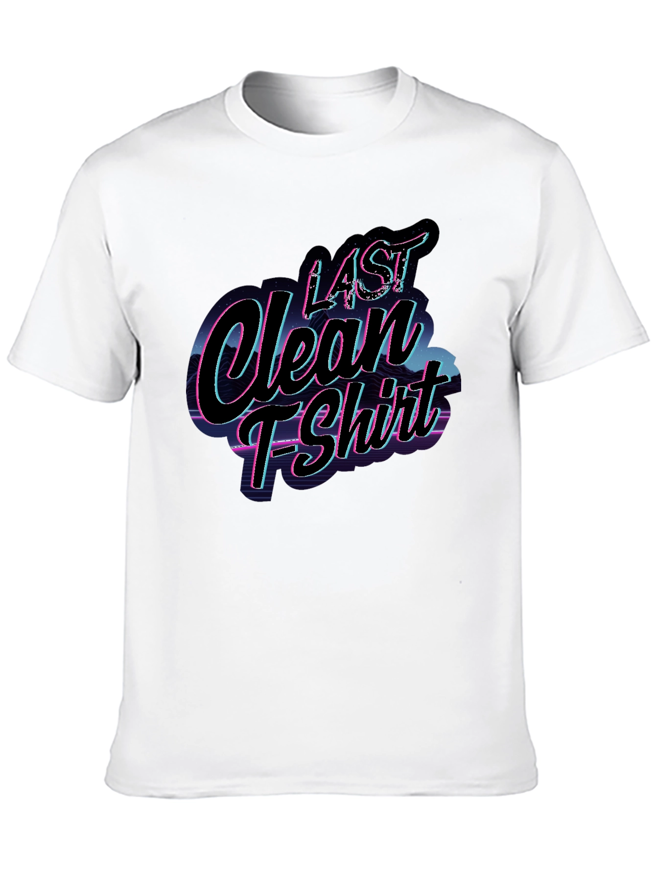 Last Clean T-Shirt Retro Graphic Tee