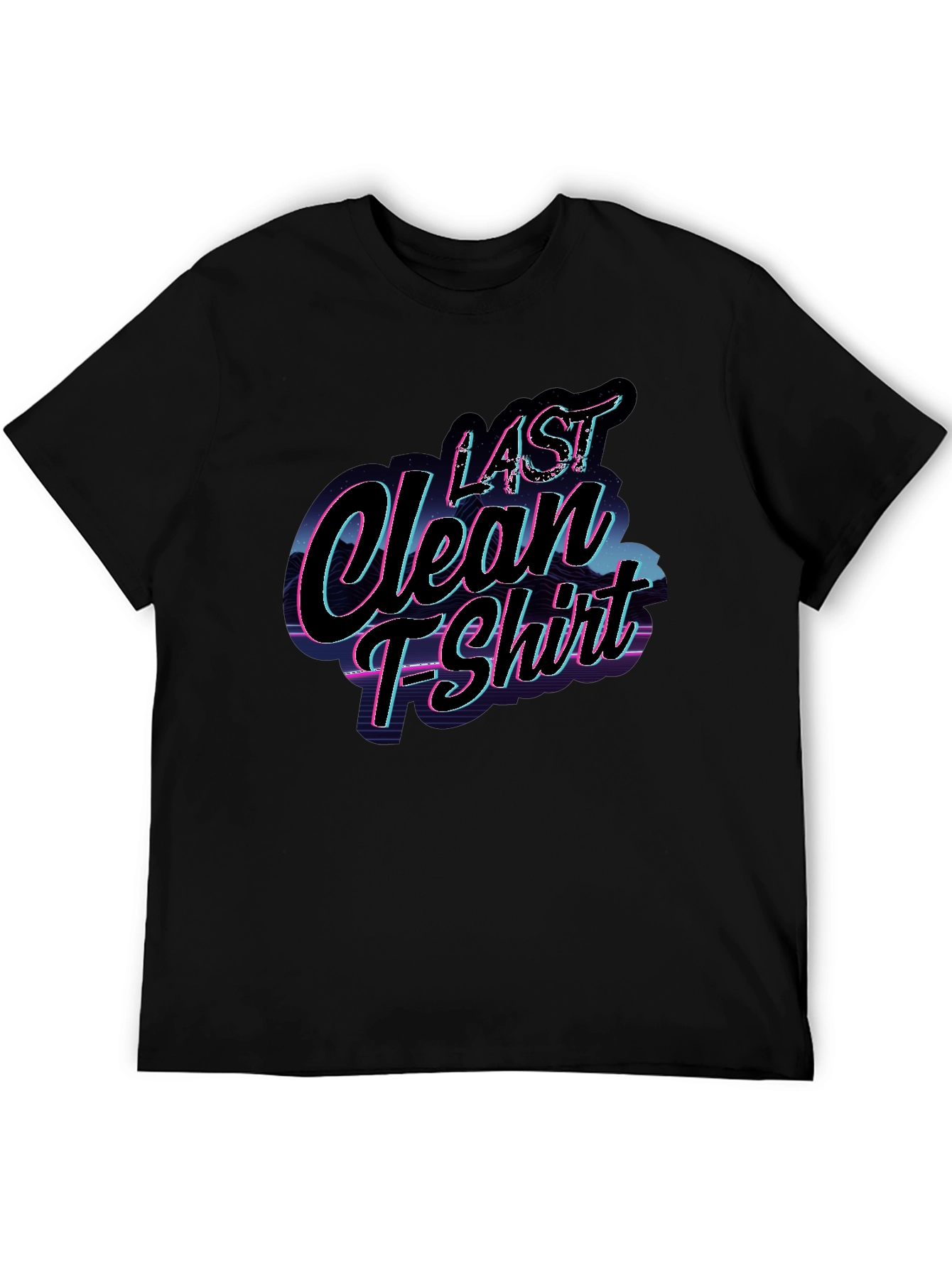 Last Clean T-Shirt Retro Graphic Tee