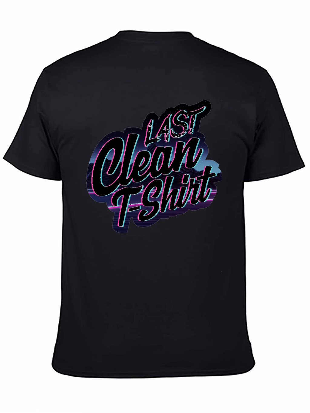 Last Clean T-Shirt Retro Graphic Tee