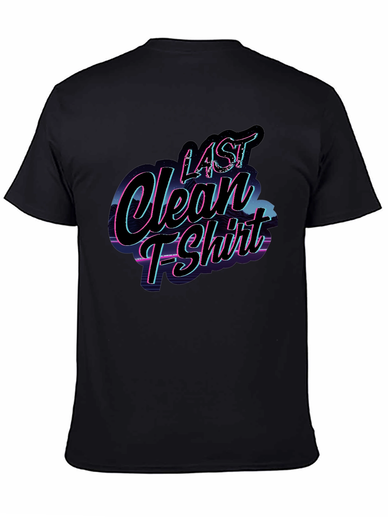 Last Clean T-Shirt Retro Graphic Tee