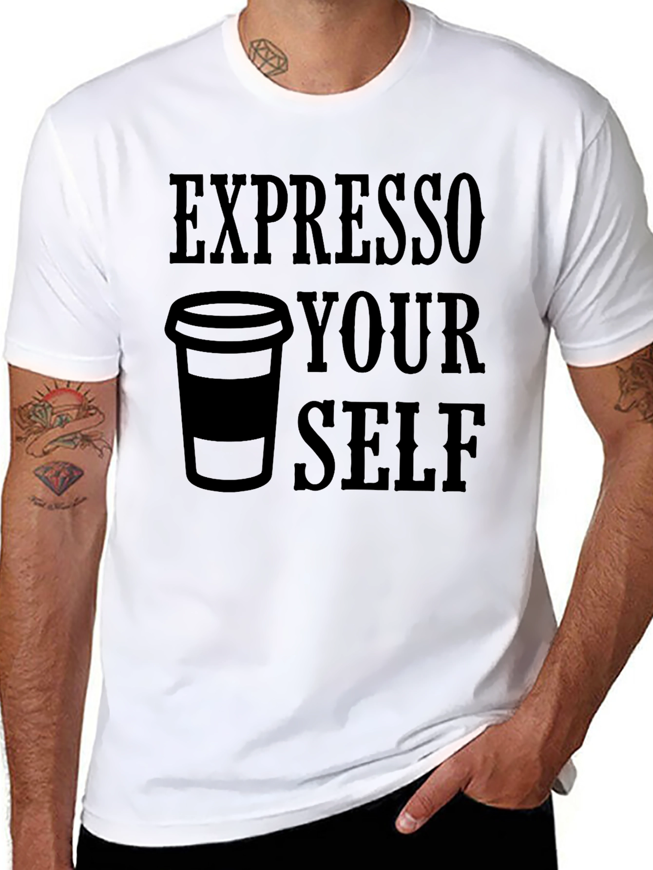 Expresso Yourself Graphic T-Shirt