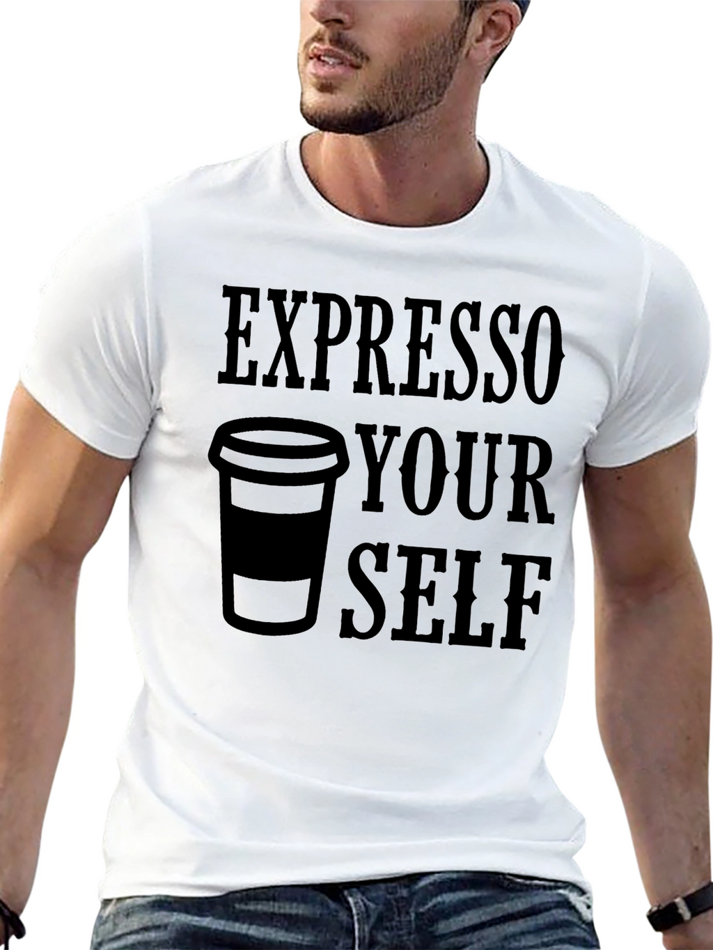 Expresso Yourself Graphic T-Shirt