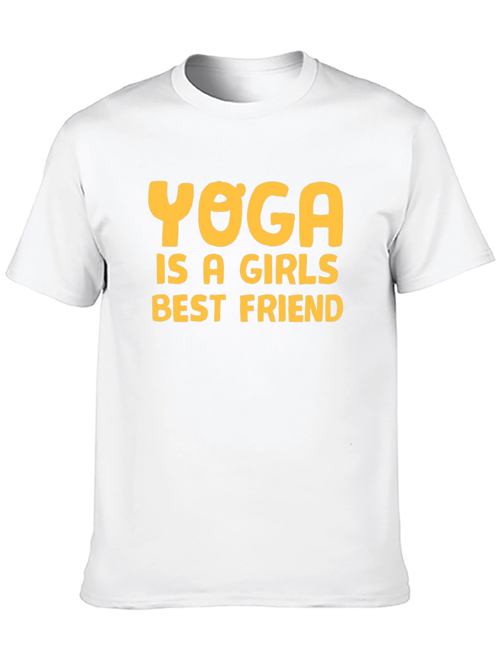 Yoga is a Girls Best Friend Black T-Shirt