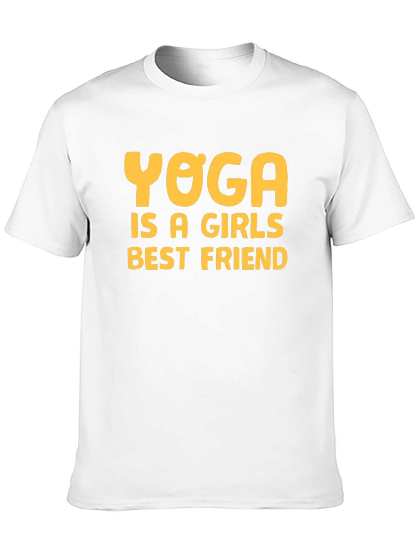 Yoga is a Girls Best Friend Black T-Shirt
