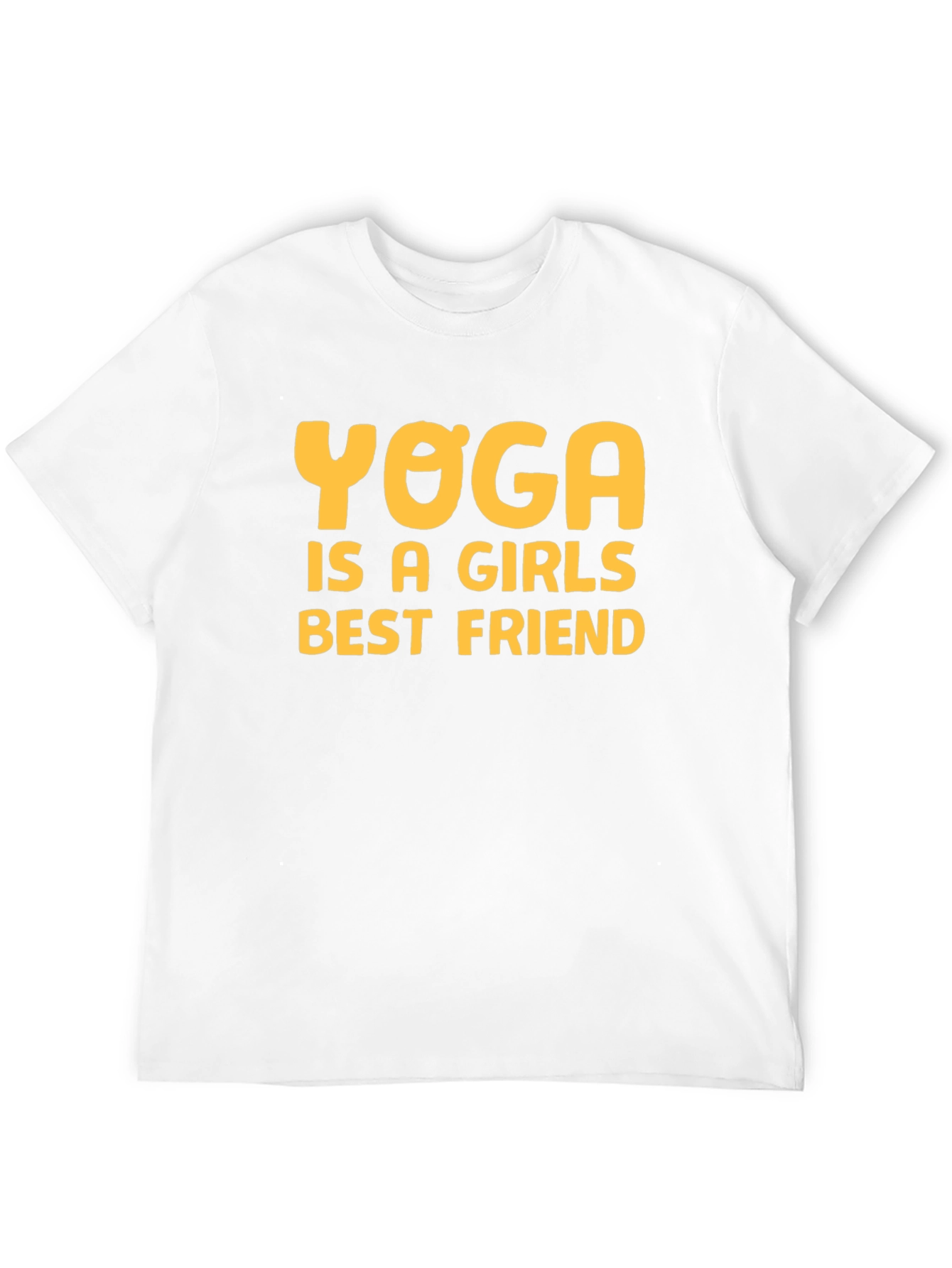 Yoga is a Girls Best Friend Black T-Shirt