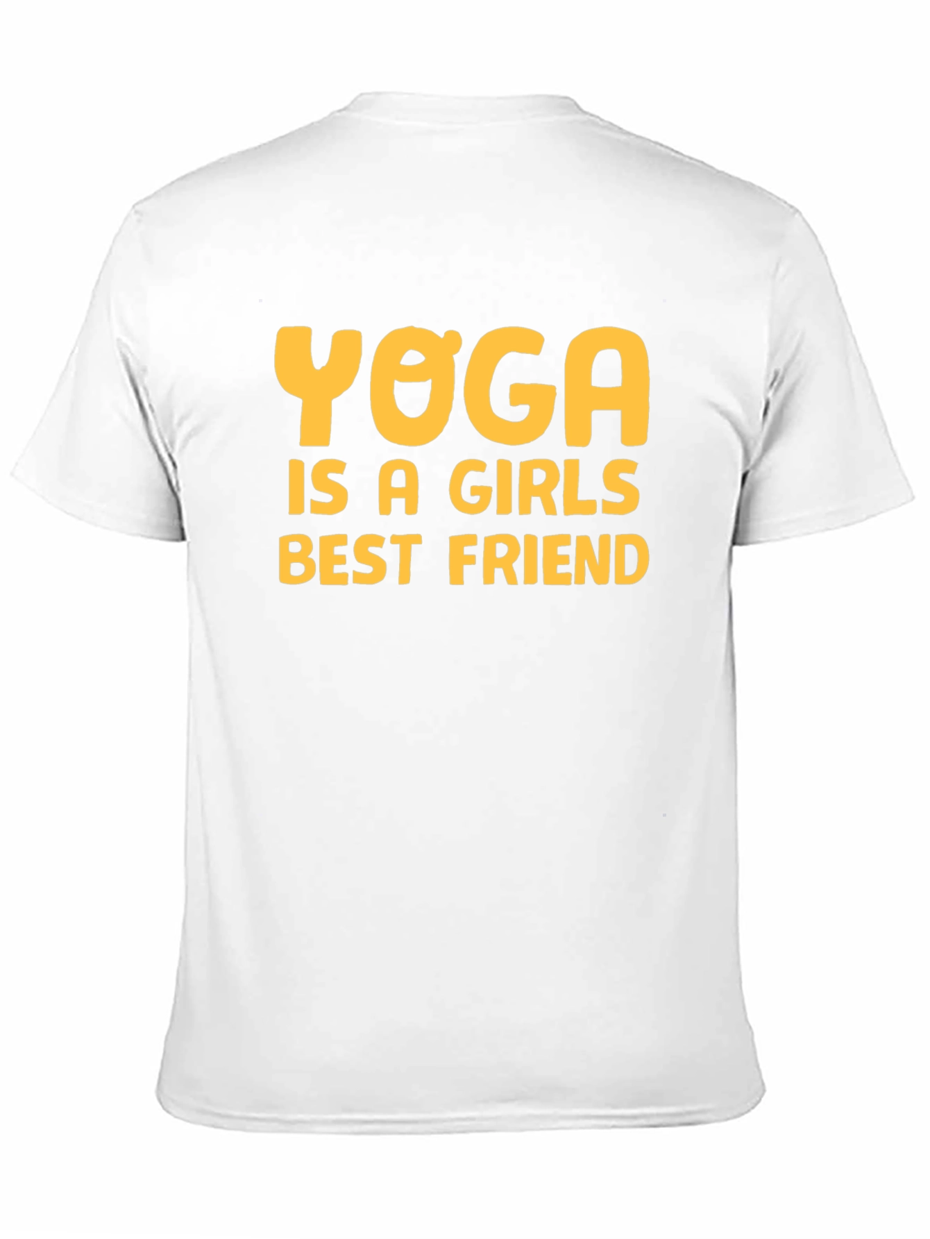 Yoga is a Girls Best Friend Black T-Shirt