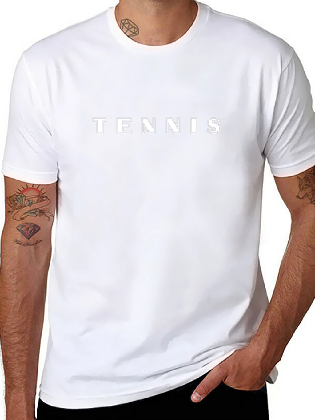 Tennis Graphic T-Shirt - Classic Style