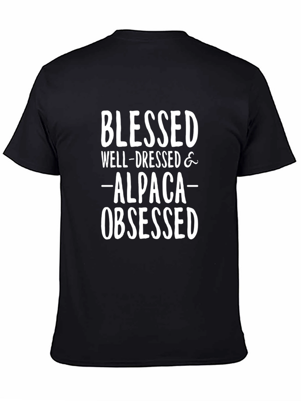 Blessed Alpaca Obsessed Graphic Tee