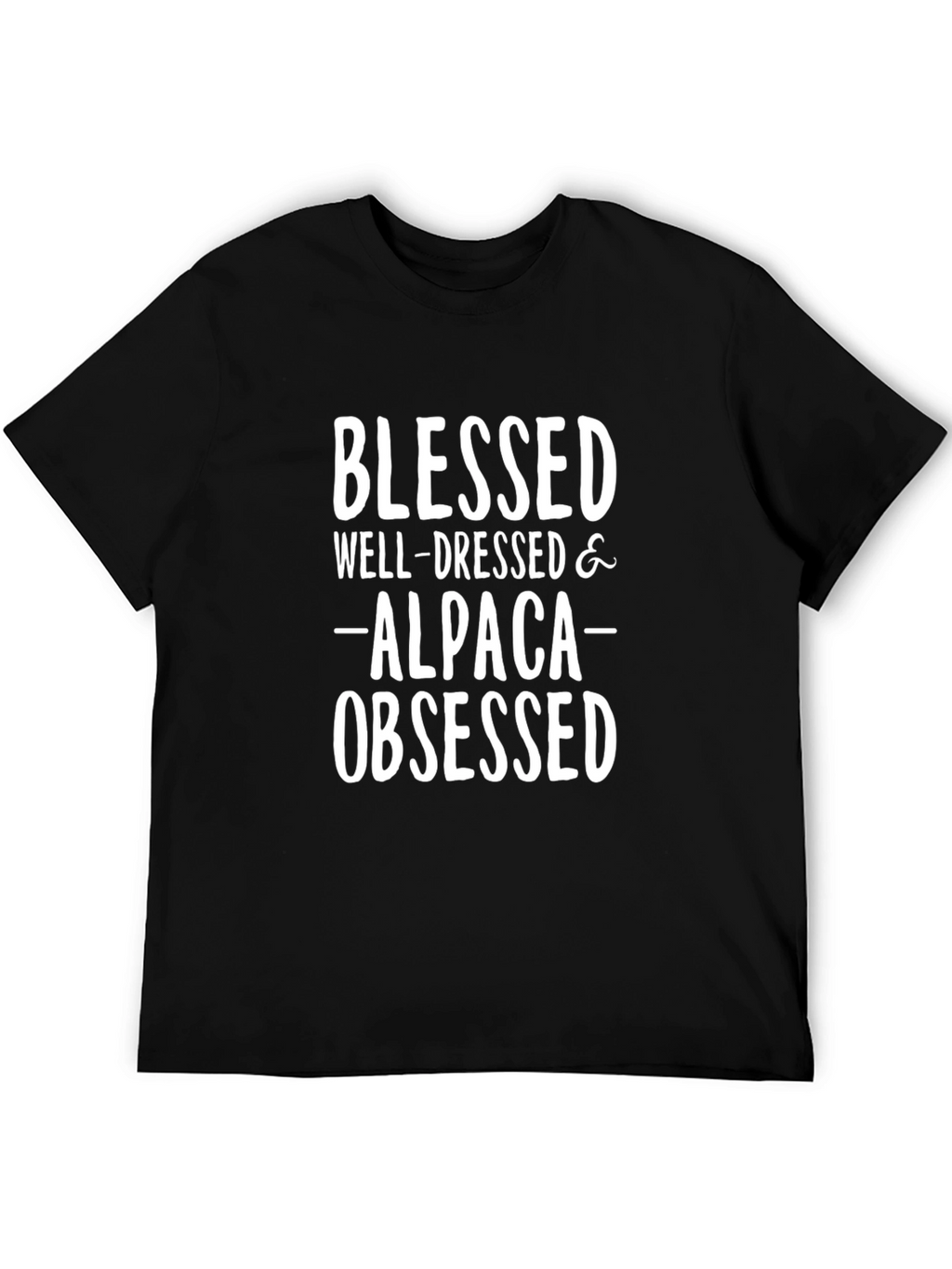Blessed Alpaca Obsessed Graphic Tee