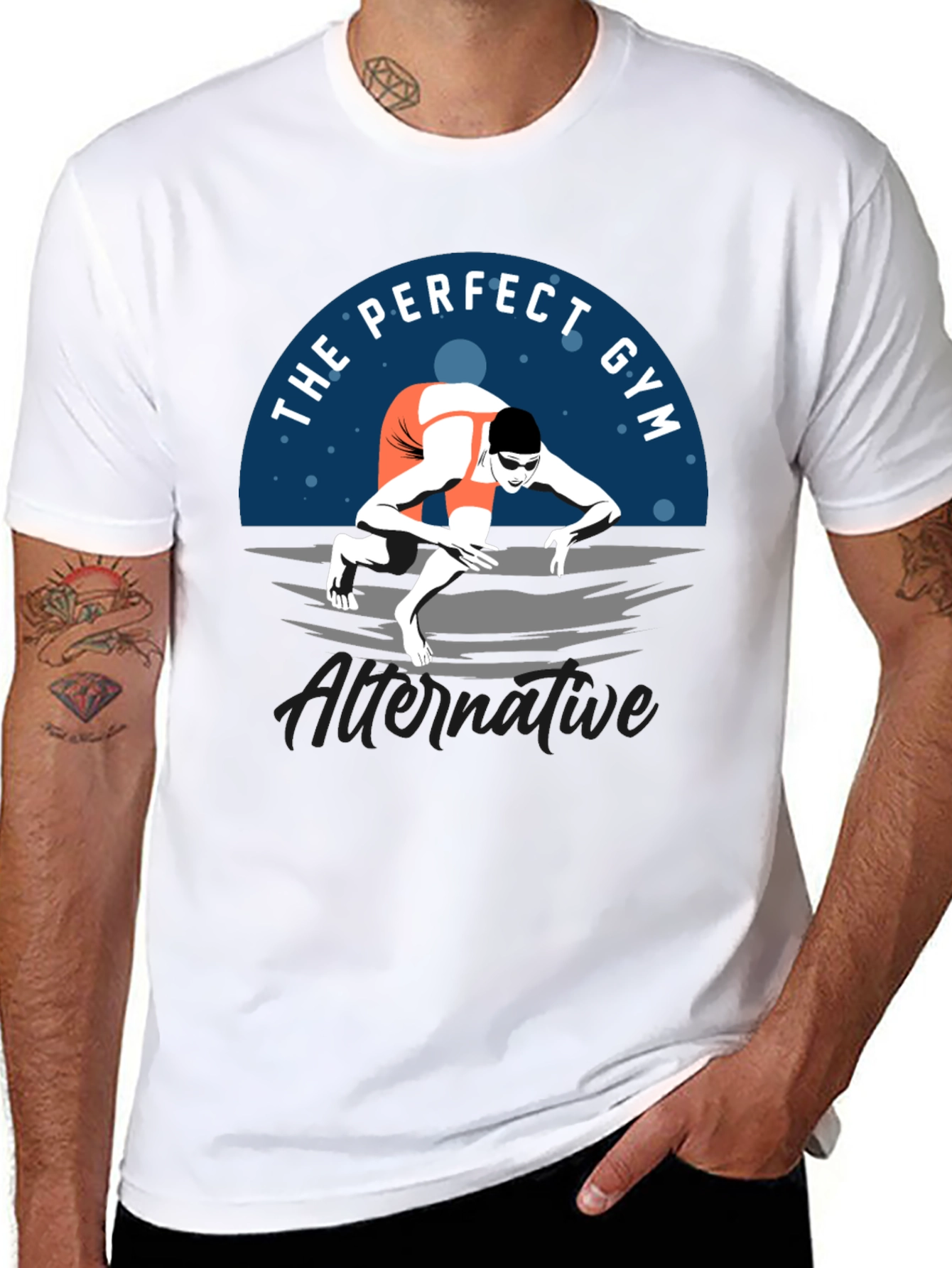 The Perfect Gym Alternative Black T-Shirt