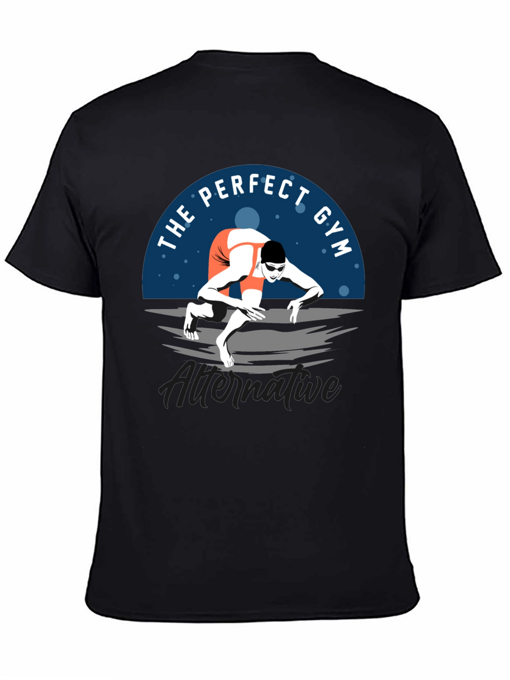 The Perfect Gym Alternative Black T-Shirt