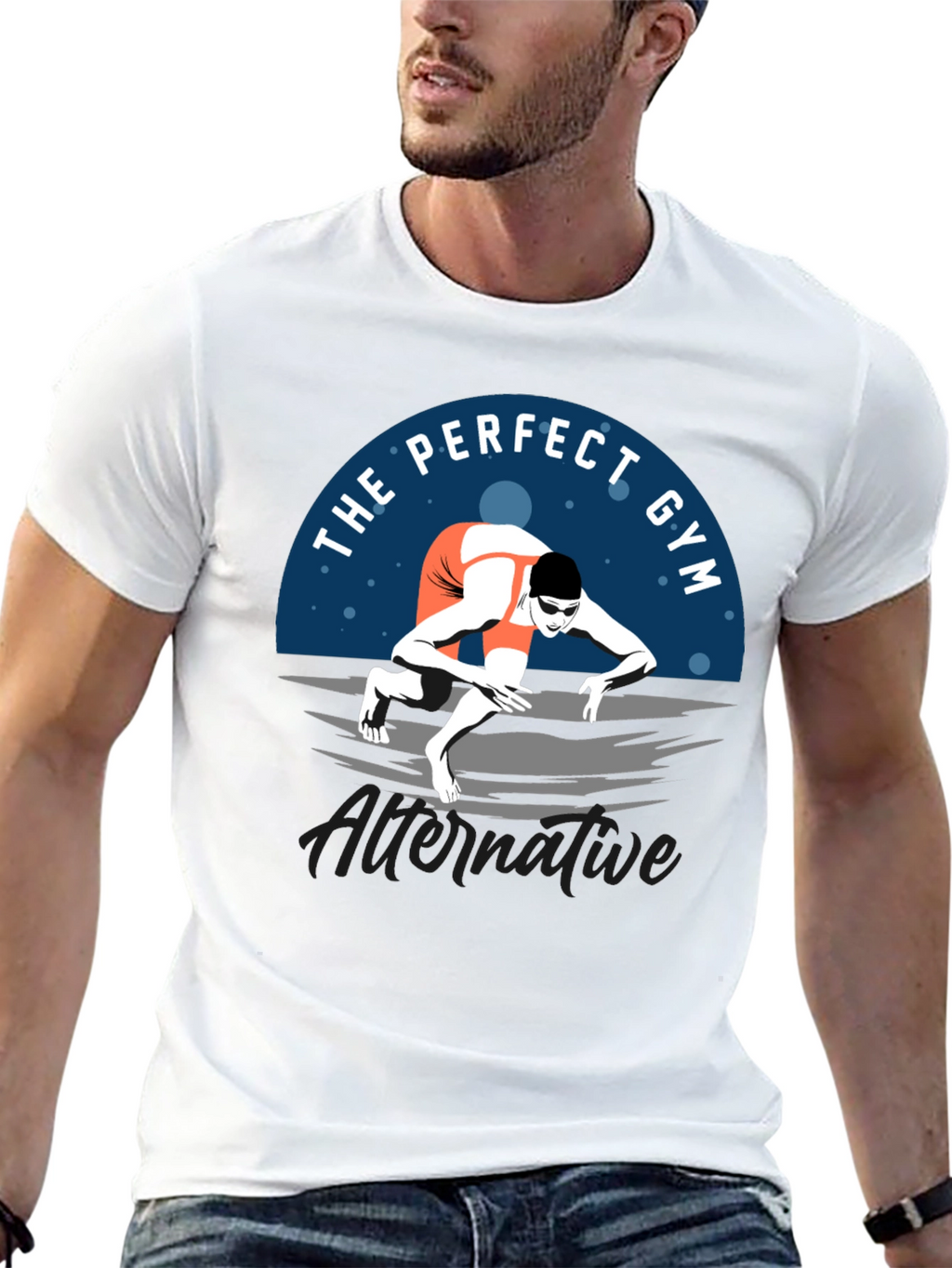The Perfect Gym Alternative Black T-Shirt