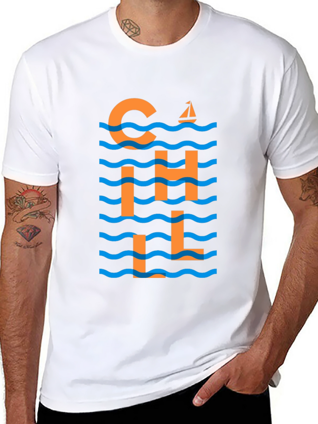 Chill Wave Graphic Tee