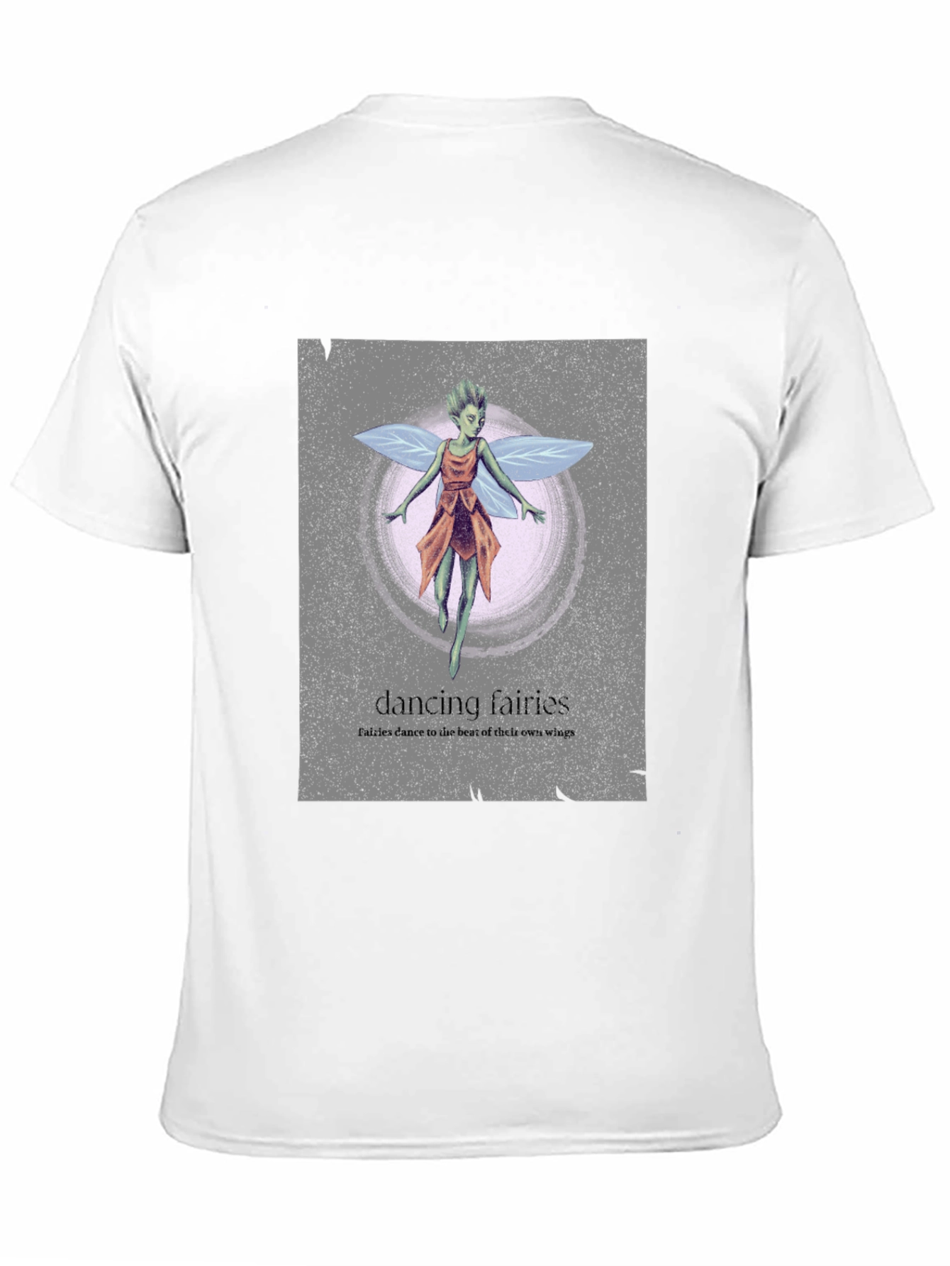 Dancing Fairies Graphic Tee - Unique Design Soft Cotton