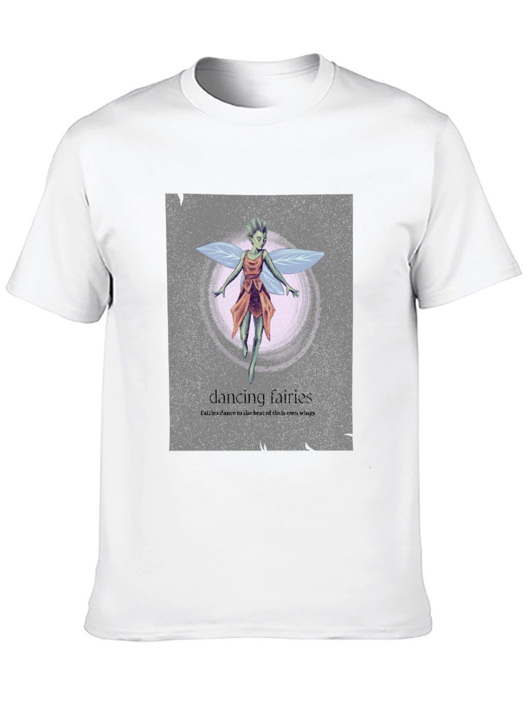 Dancing Fairies Graphic Tee - Unique Design Soft Cotton