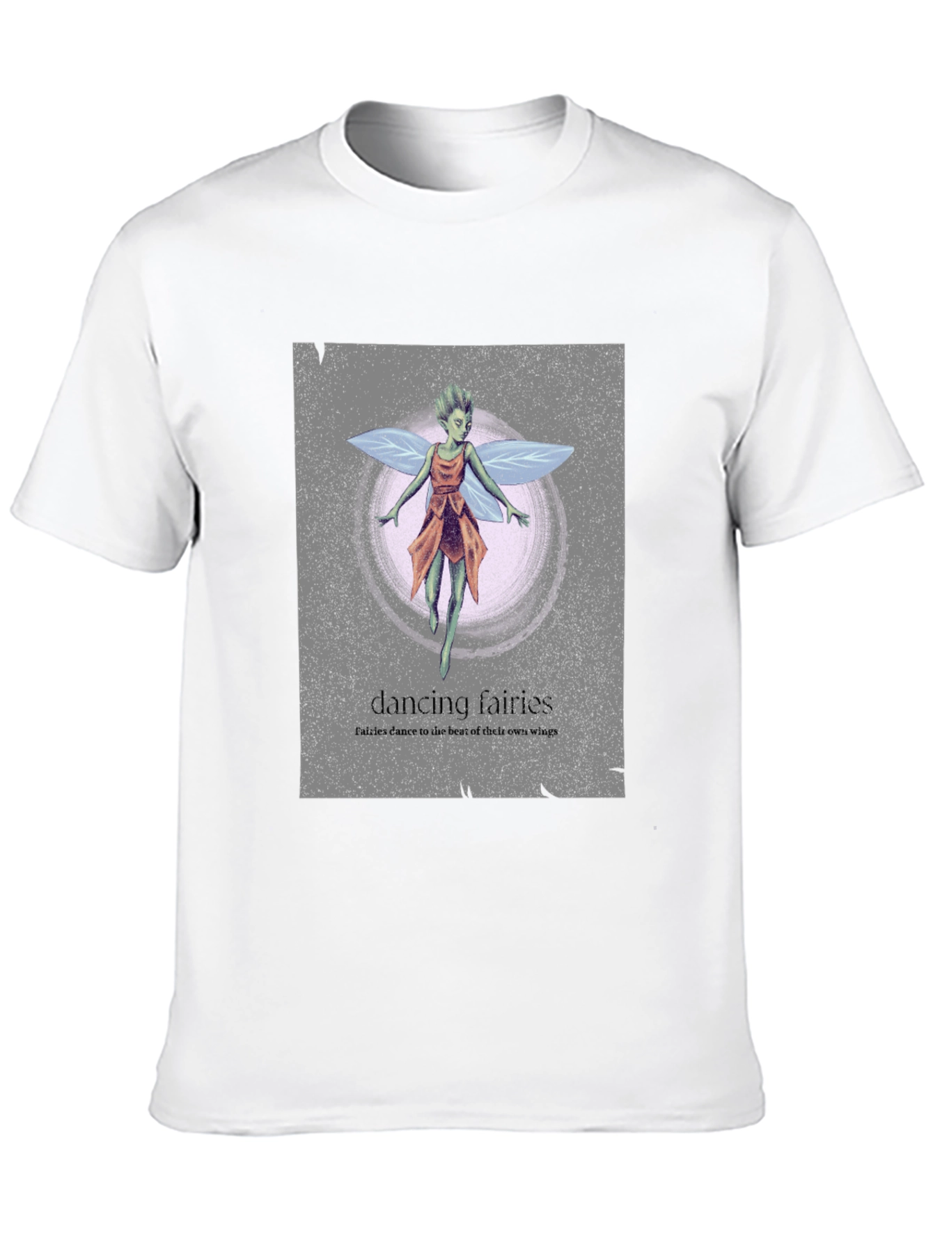 Dancing Fairies Graphic Tee - Unique Design Soft Cotton