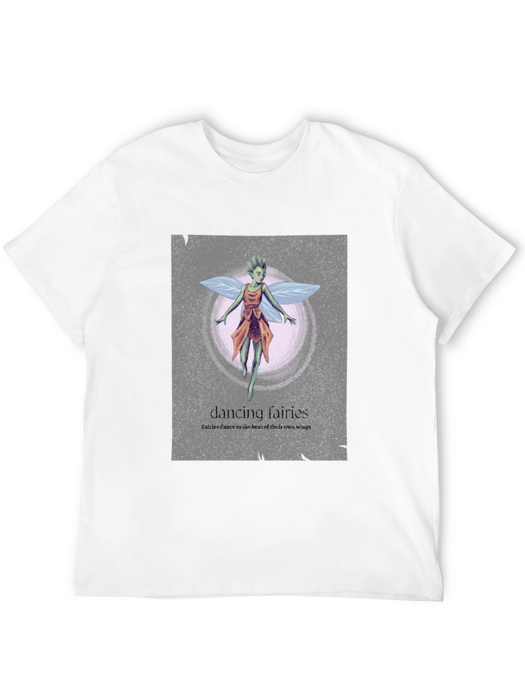 Dancing Fairies Graphic Tee - Unique Design Soft Cotton
