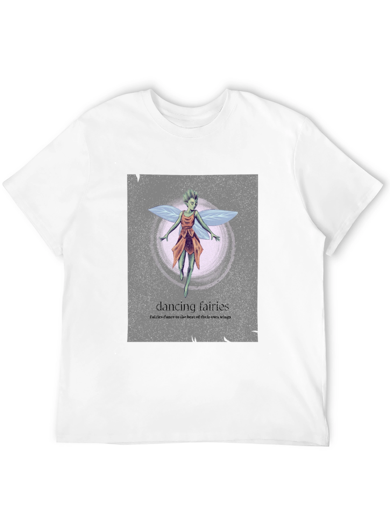 Dancing Fairies Graphic Tee - Unique Design Soft Cotton