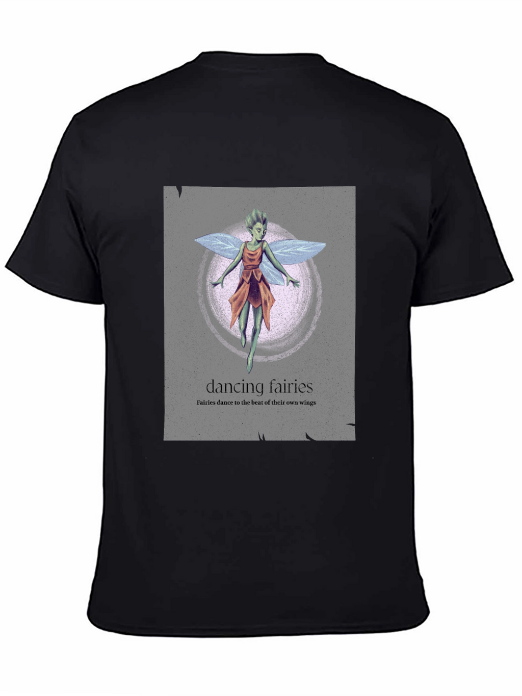 Dancing Fairies Graphic Tee - Unique Design Soft Cotton