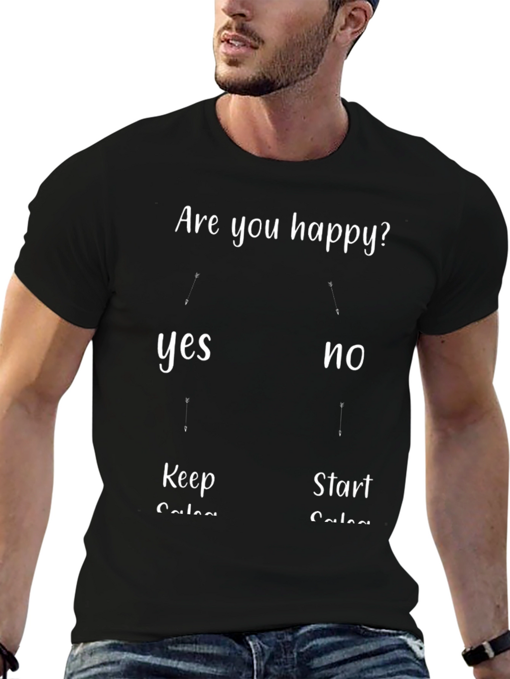 Funny Are You Happy T-Shirt
