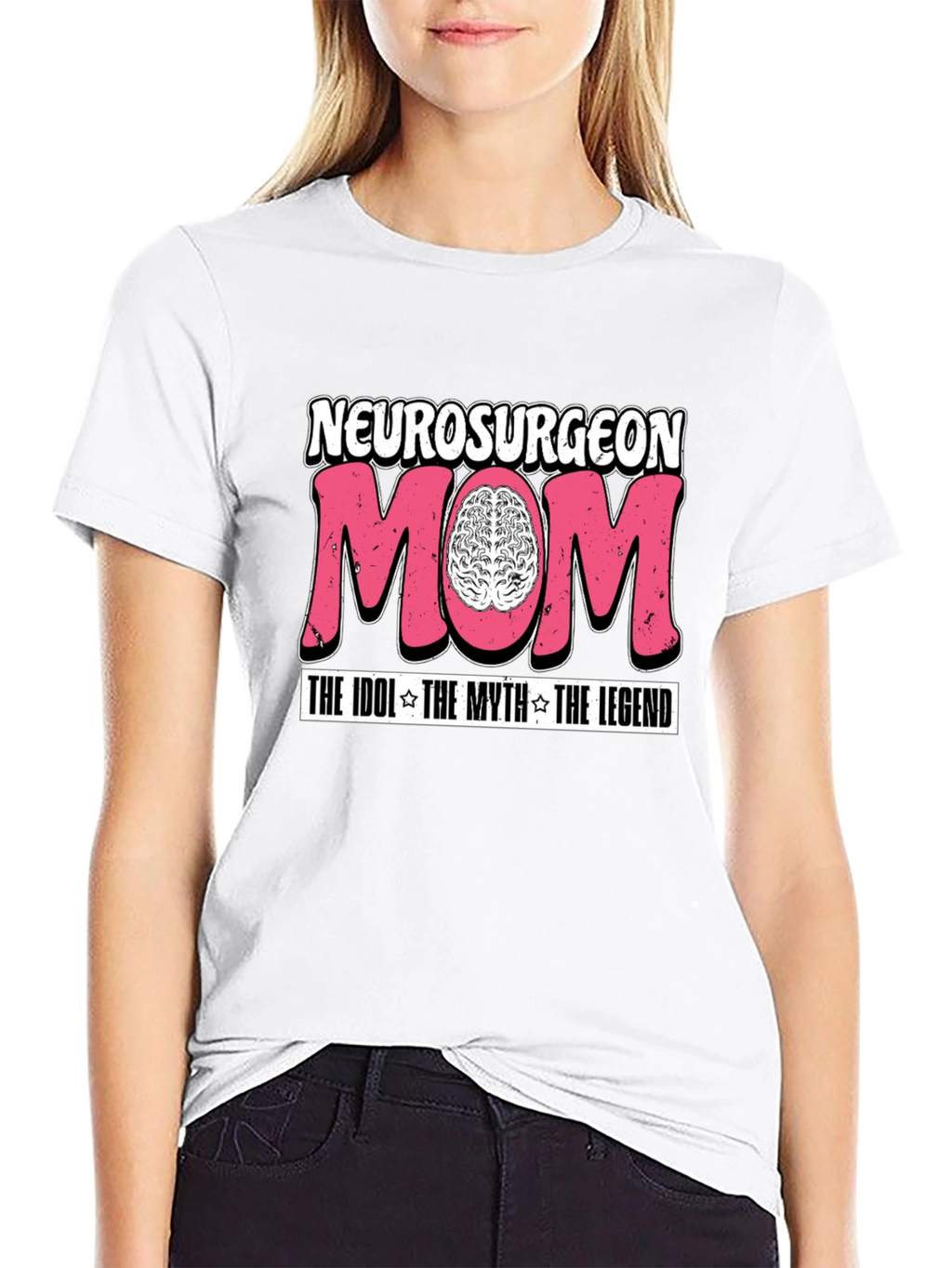 Neurosurgeon Mom Graphic T-Shirt