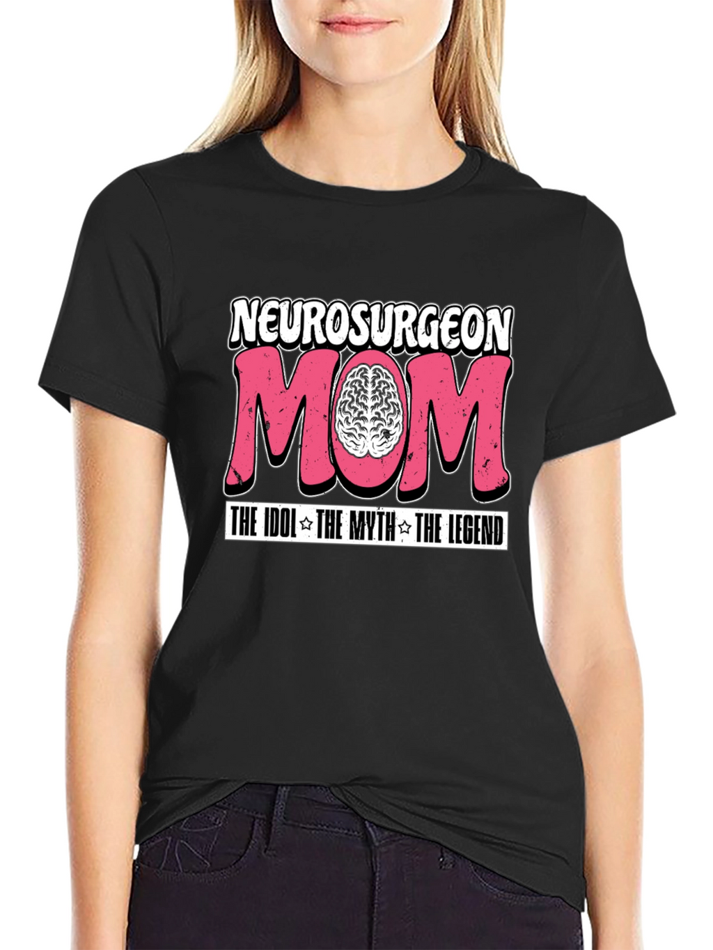 Neurosurgeon Mom Graphic T-Shirt