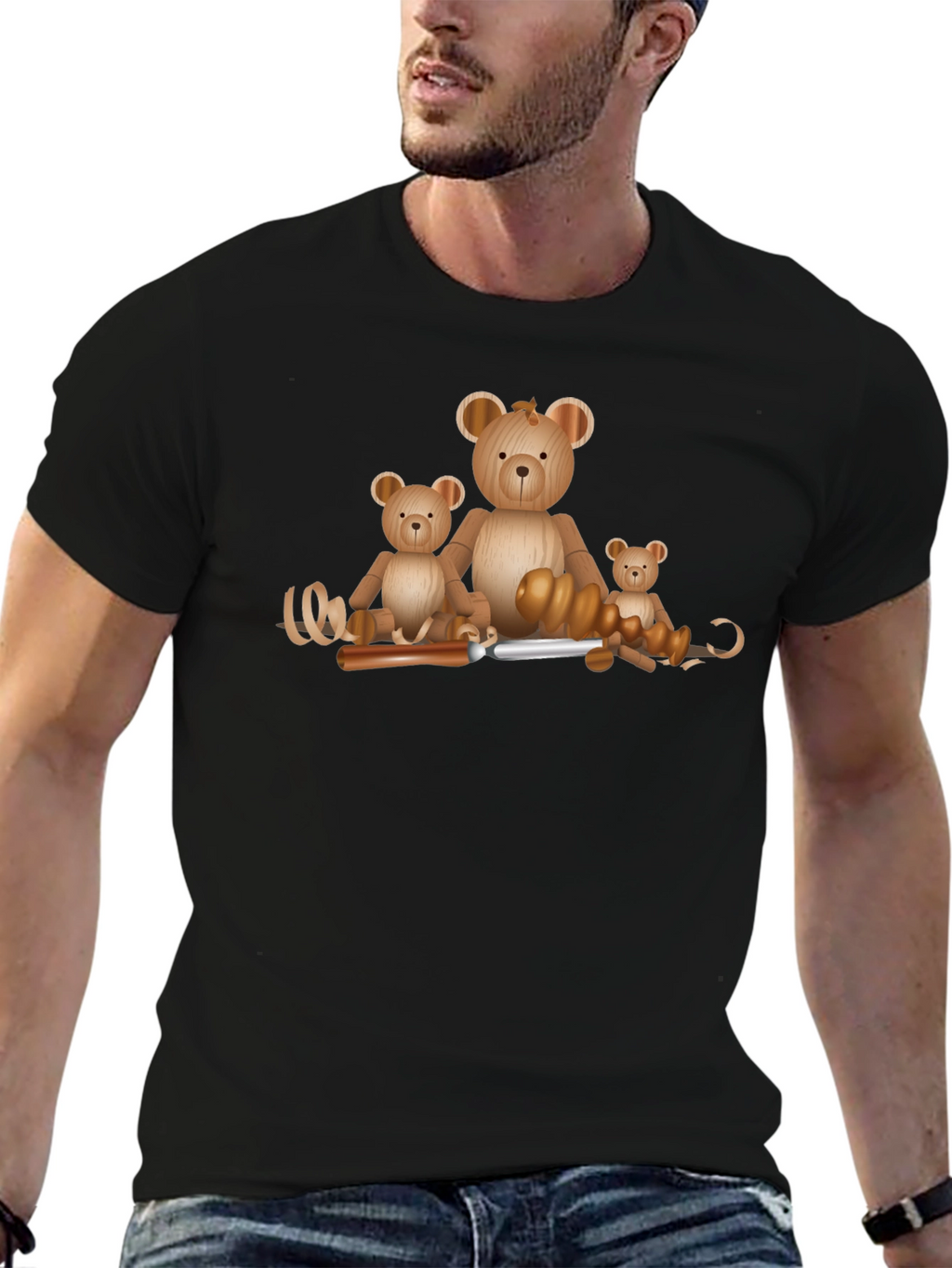 Wooden Bear T-Shirt