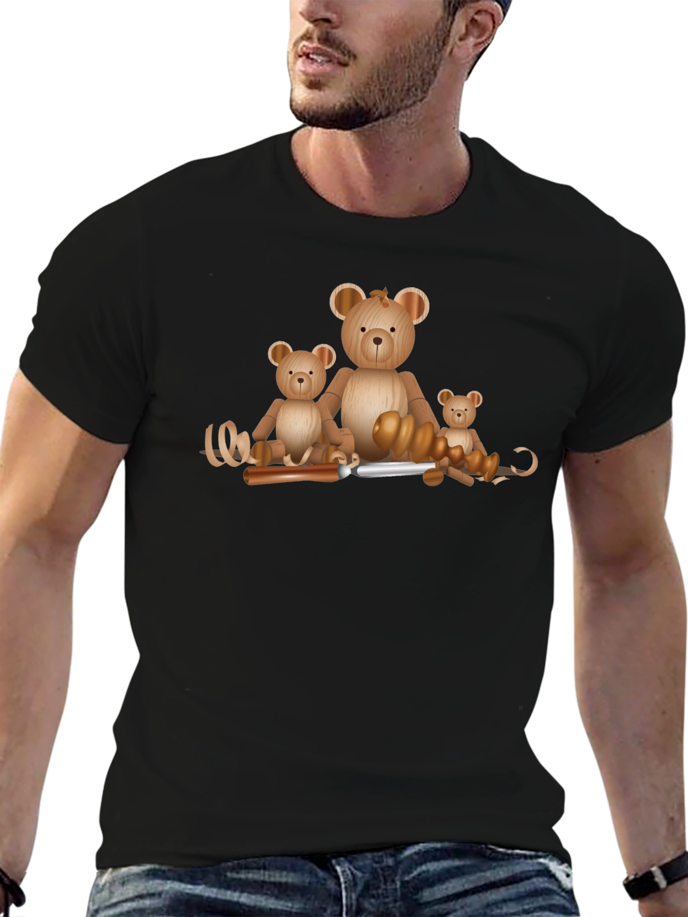 Wooden Bear T-Shirt