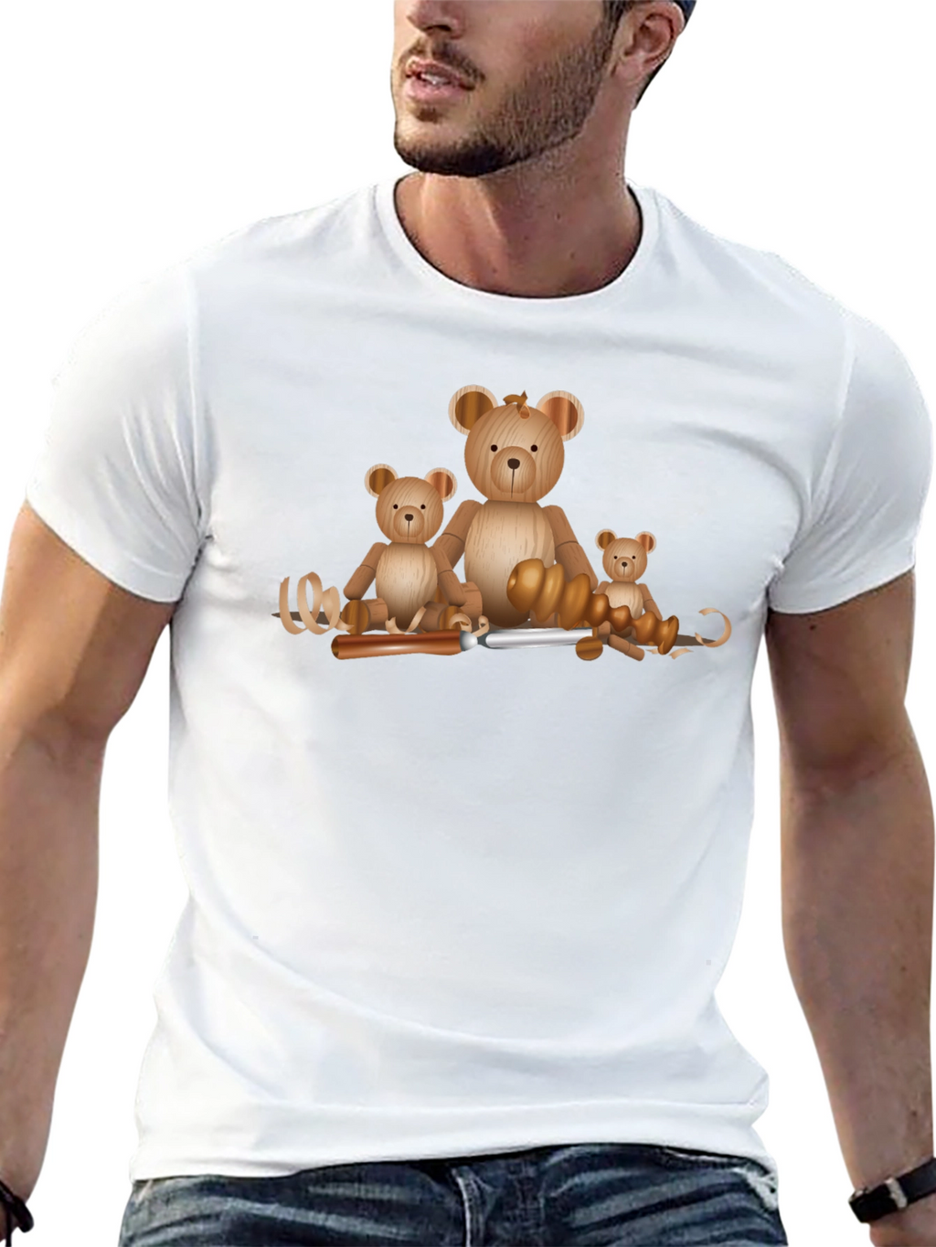 Wooden Bear T-Shirt