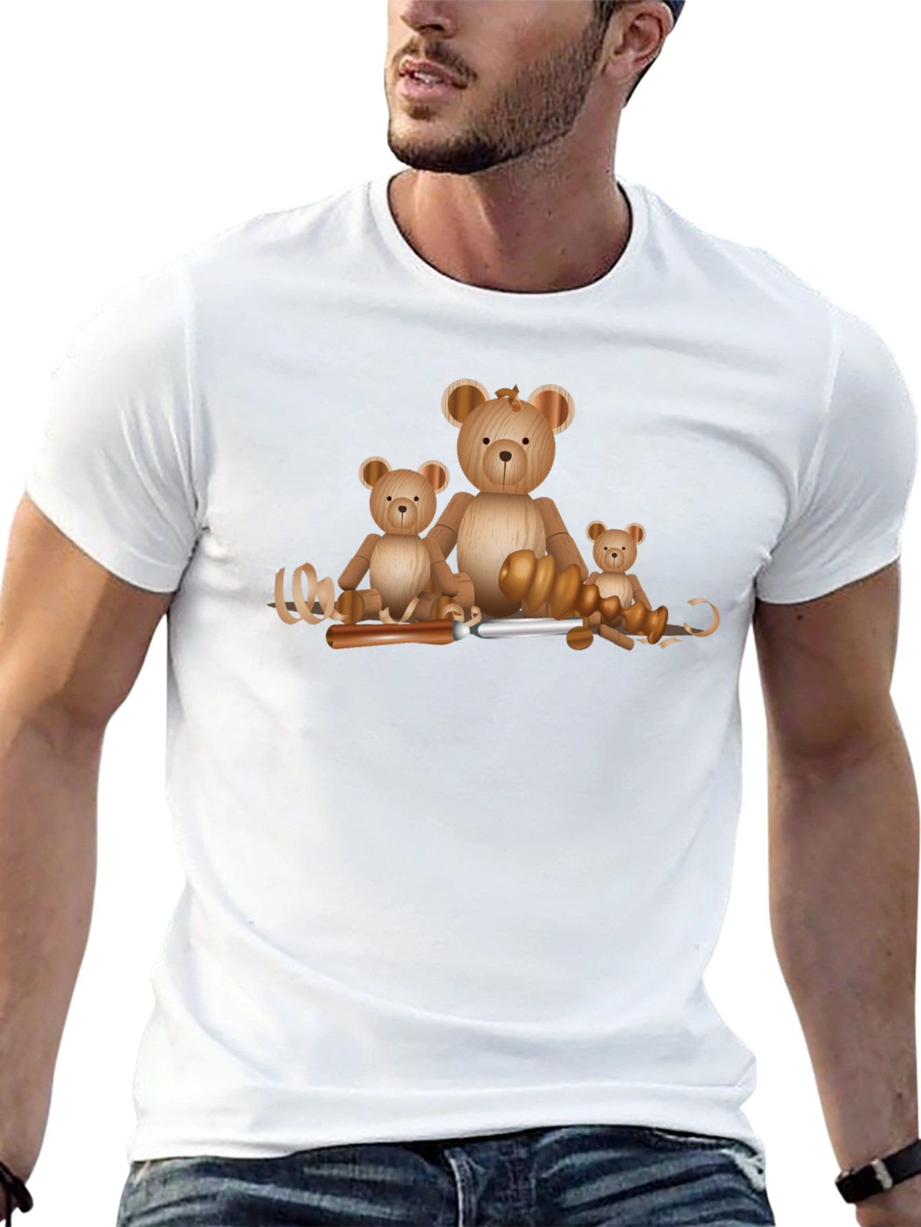 Wooden Bear T-Shirt