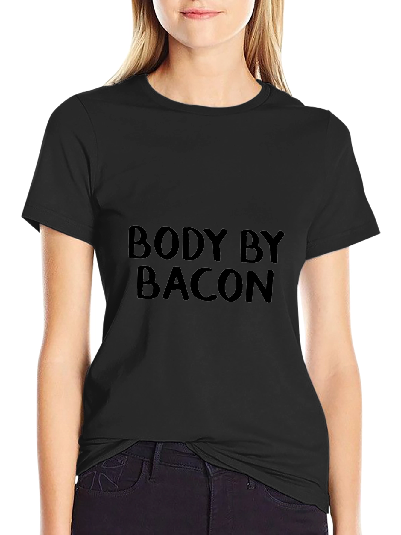 Body by Bacon T-Shirt - Funny Foodie Tee