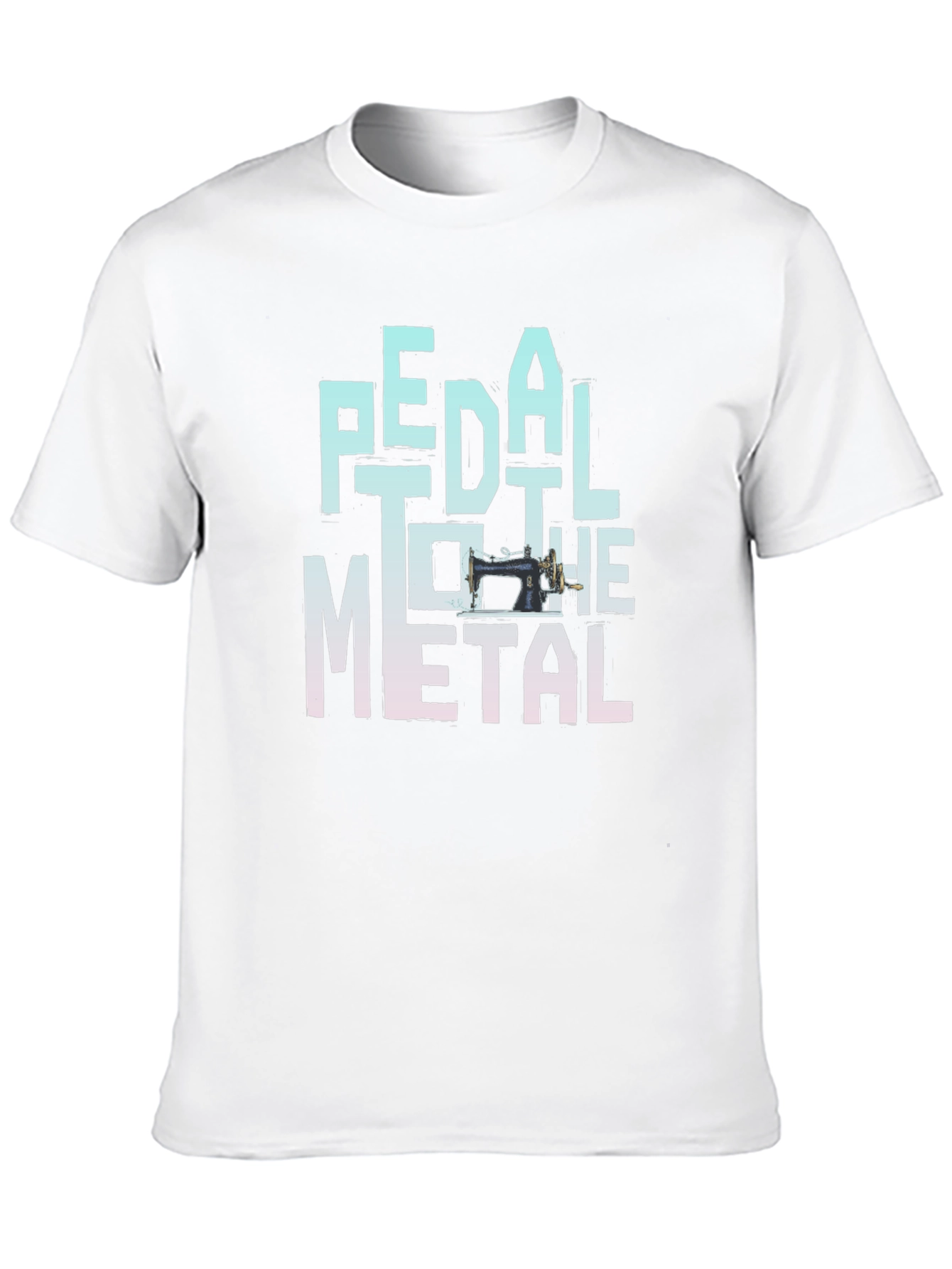 Pedal to the Metal Sewing Machine T-Shirt