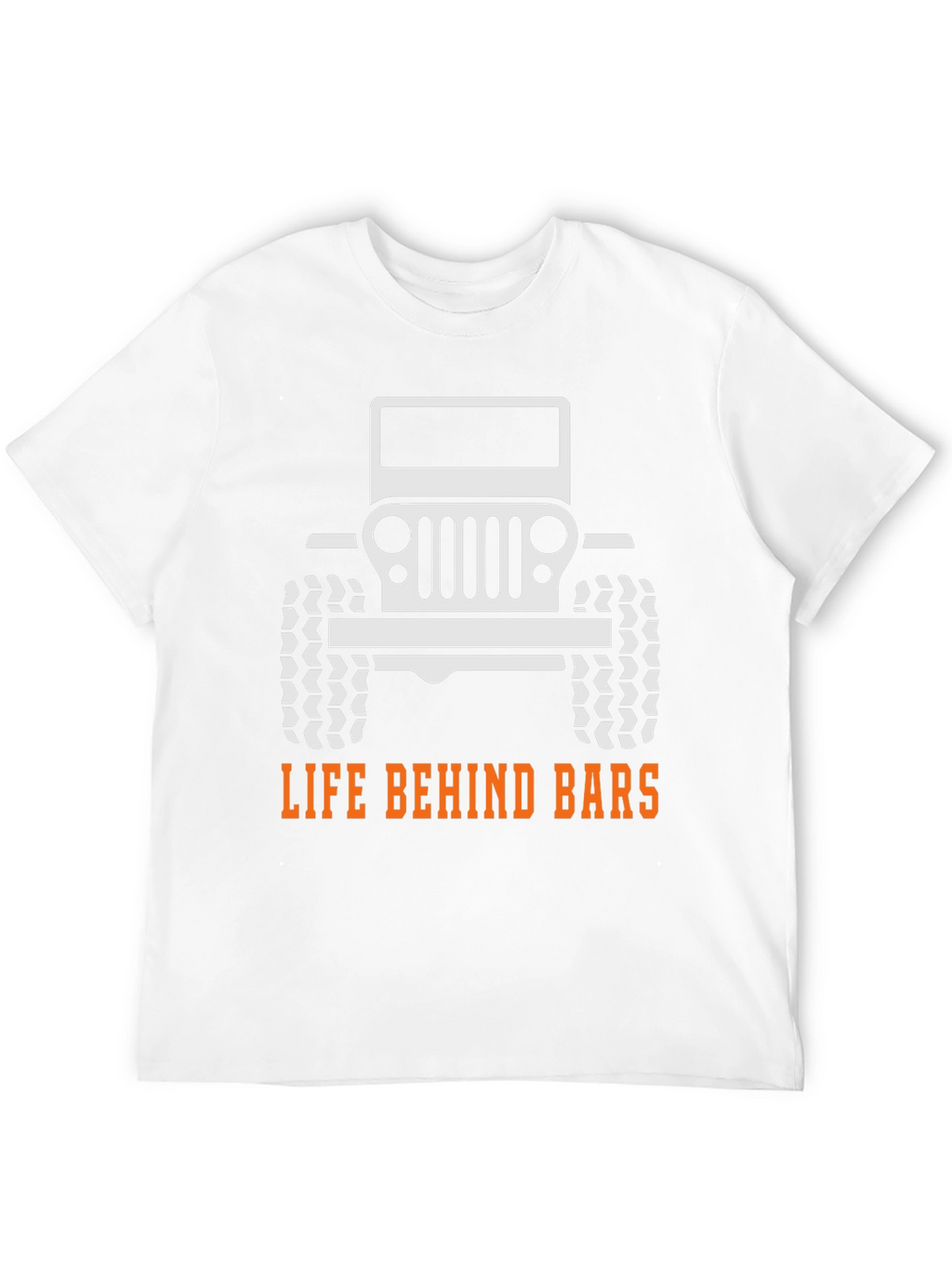 Life Behind Bars Jeep T-Shirt - Black
