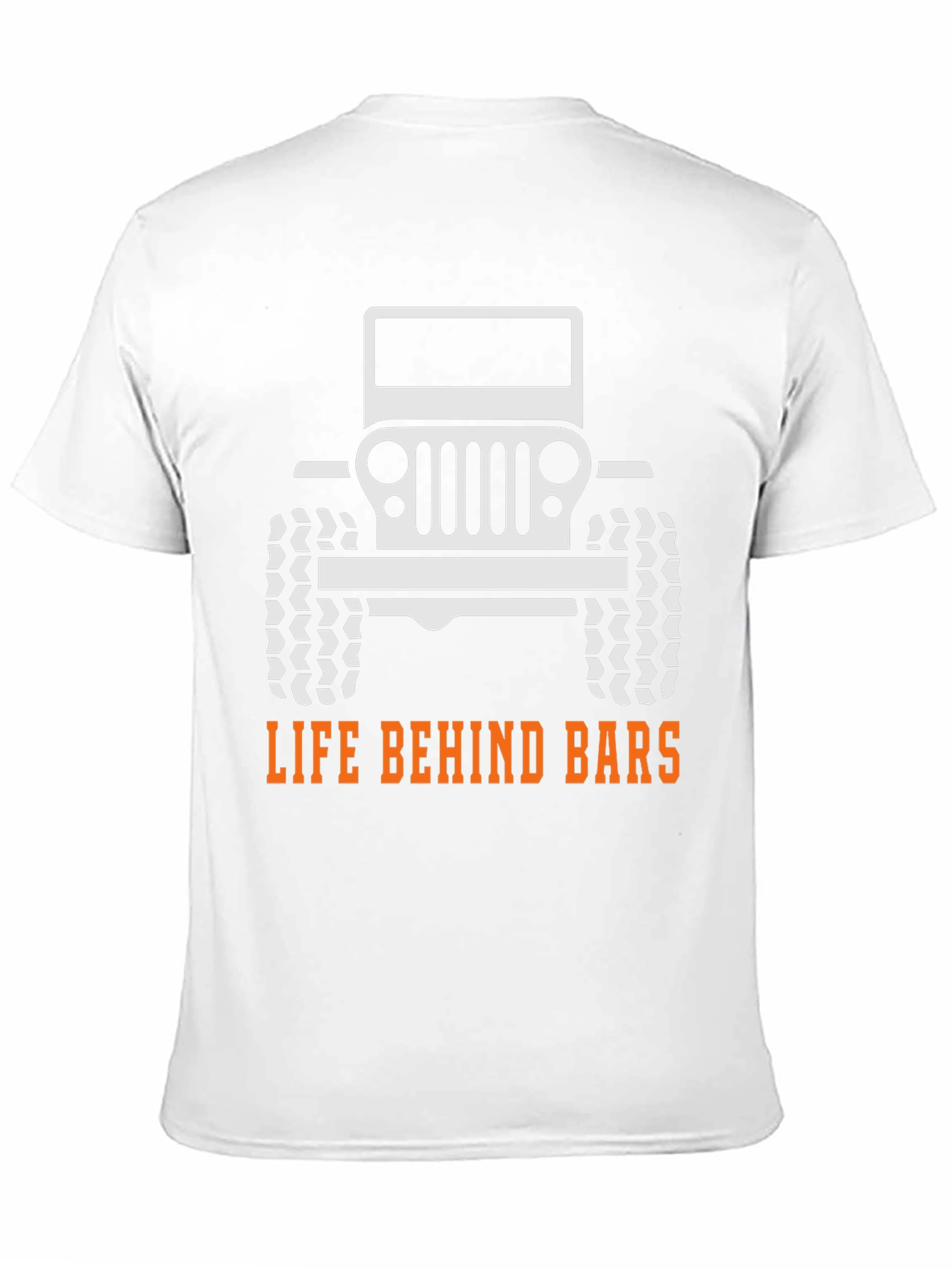 Life Behind Bars Jeep T-Shirt - Black