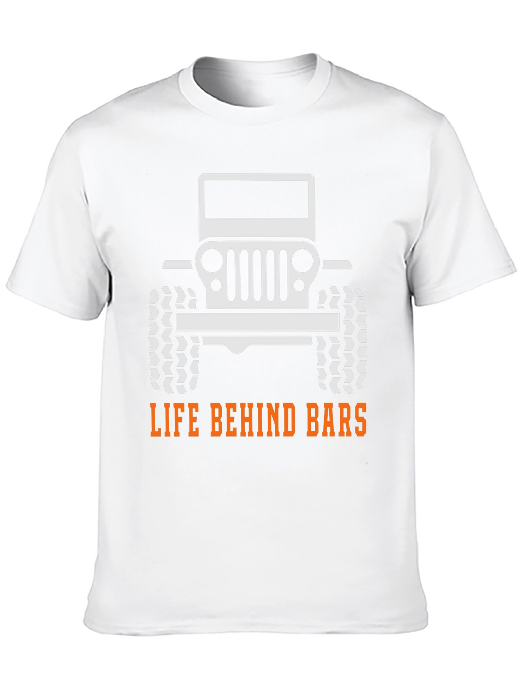 Life Behind Bars Jeep T-Shirt - Black