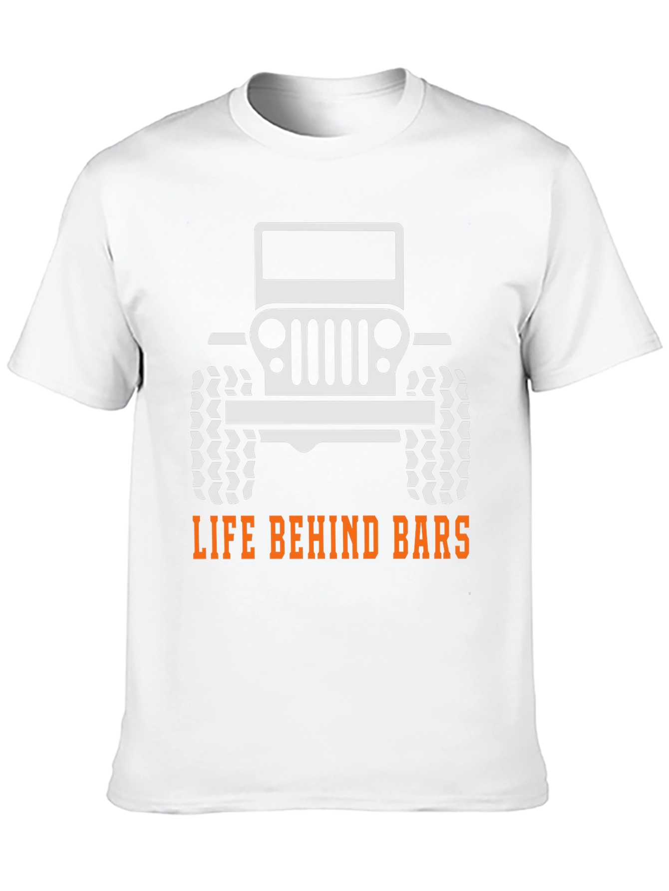 Life Behind Bars Jeep T-Shirt - Black