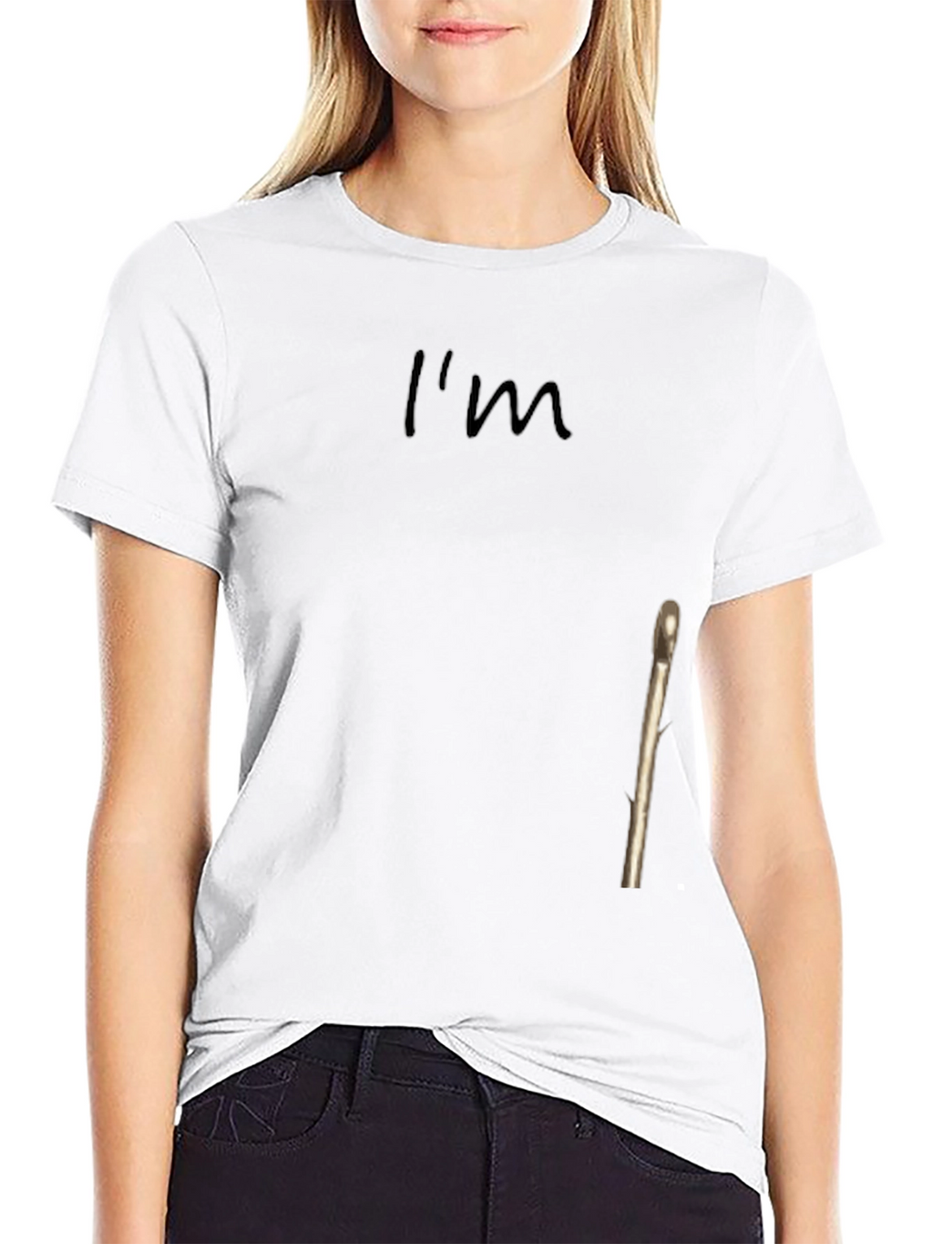 Im Burnt Out Match Graphic Tee