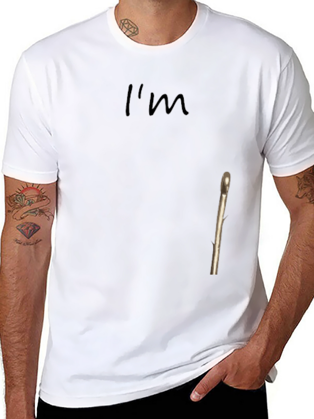 Im Burnt Out Match Graphic Tee