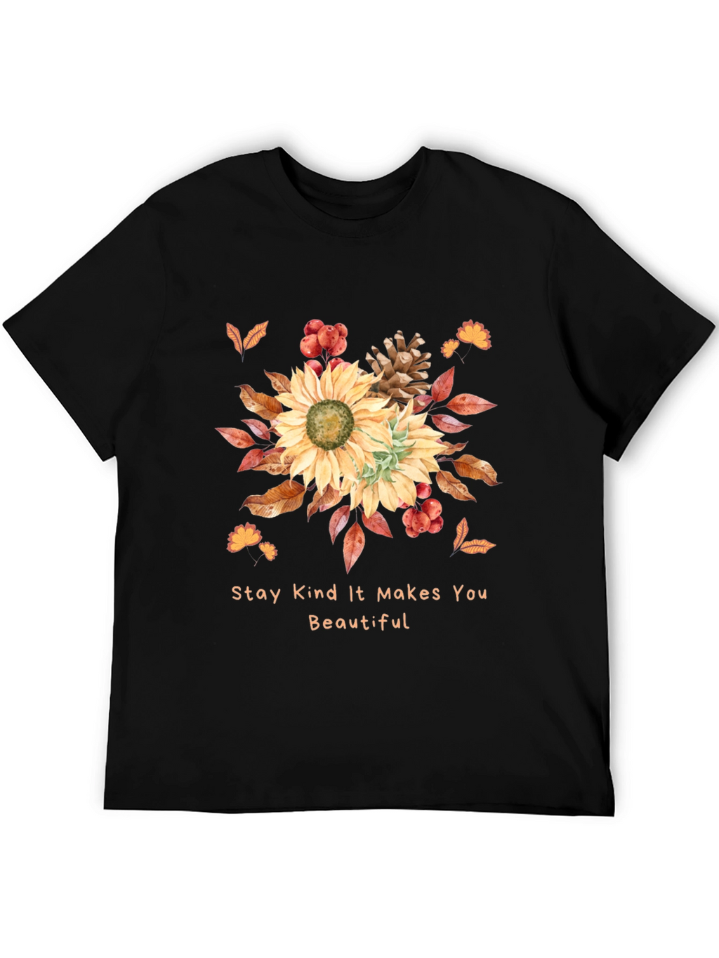 Kindness Sunflower Graphic Tee