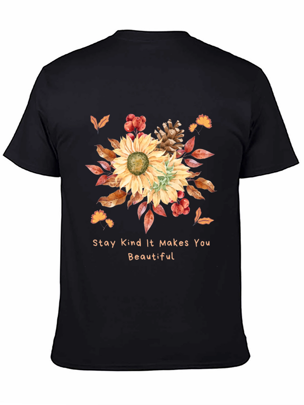 Kindness Sunflower Graphic Tee