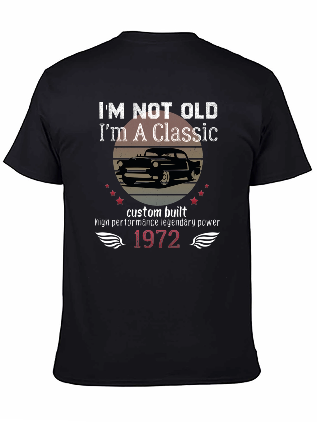 Classic 1972 Car Enthusiast T-Shirt