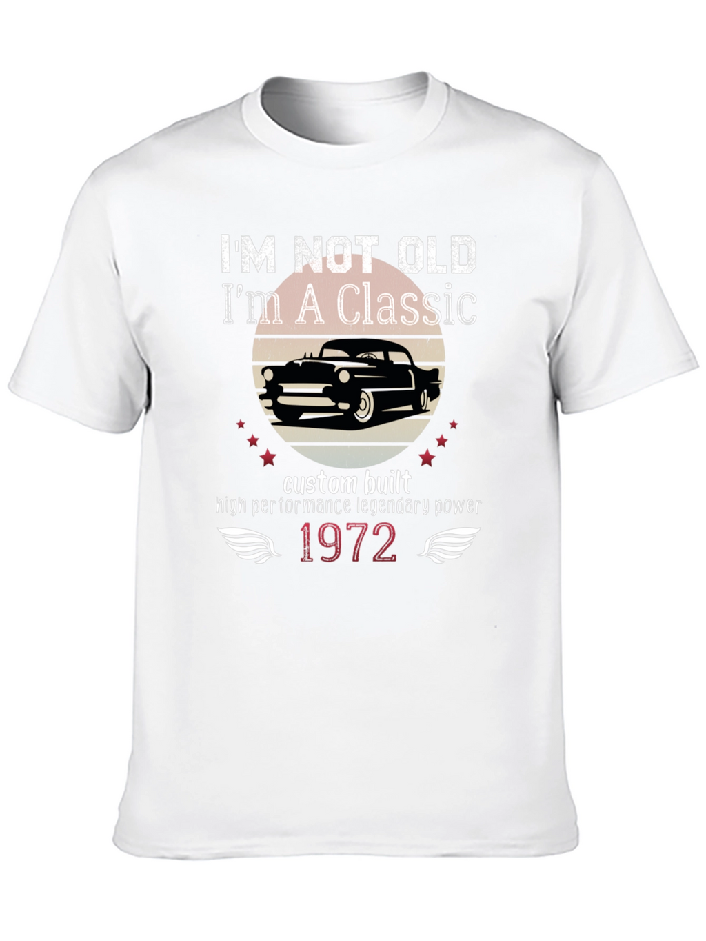 Classic 1972 Car Enthusiast T-Shirt
