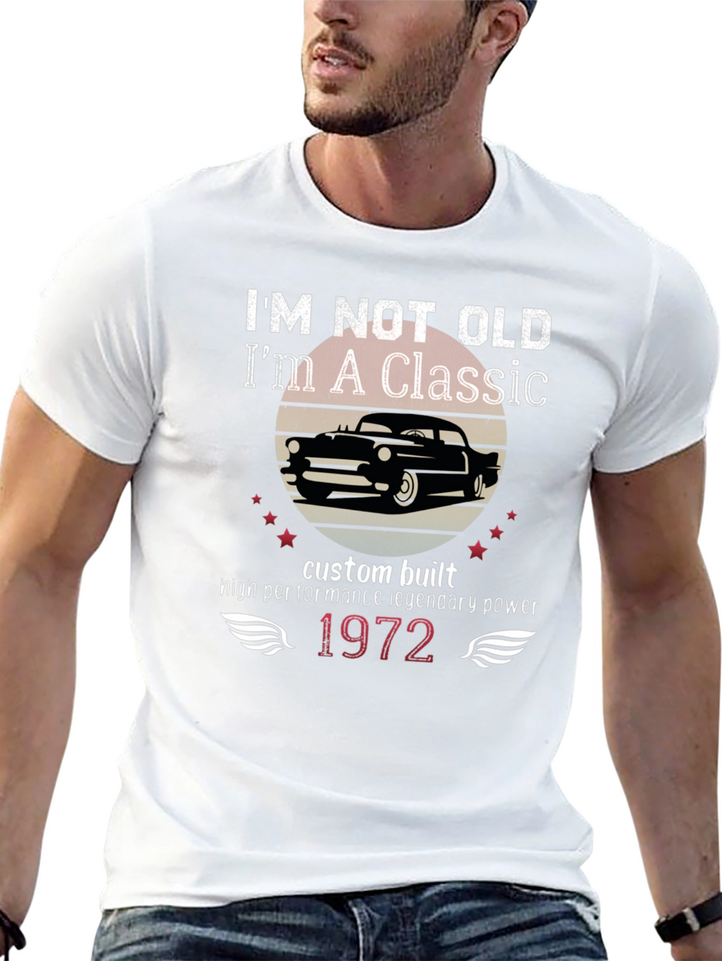 Classic 1972 Car Enthusiast T-Shirt